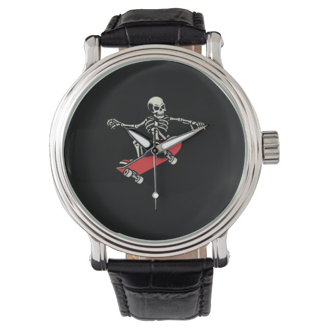 skateboarden ollie horloge (Voorkant)