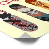 Skateboarden Poster (Hoek)