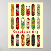 Skateboarden Poster (Voorkant)