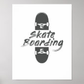 Skateboarden Poster (Voorkant)