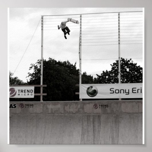 skateboarden poster (Voorkant)