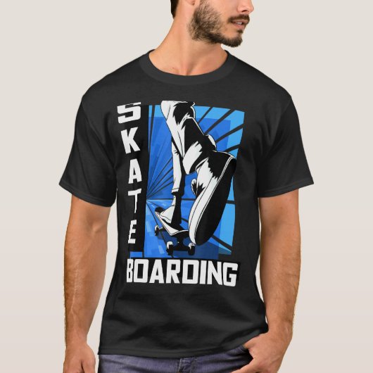 Skateboarden Skateboard Kinder T-shirt (Voorkant)