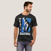 Skateboarden Skateboard Kinder T-shirt (Voorkant volledig)