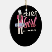 Skateboarden skateboarden keramisch ornament (Rechts)