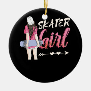 Skateboarden skateboarden keramisch ornament