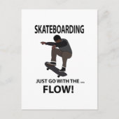 Skateboarden Skateboarder Briefkaart (Voorkant)