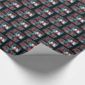 Skateboarden - Skateboarder Funny Park Bench Cadeaupapier (Hoek)