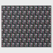 Skateboarden - Skateboarder Funny Park Bench Cadeaupapier (Vlak)