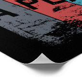 Skateboarden - Skateboarder Funny Park Bench Poster (Hoek)