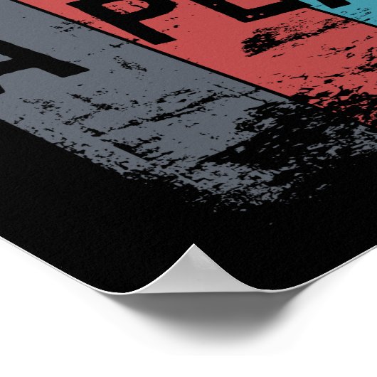 Skateboarden - Skateboarder Funny Park Bench Poster (Hoek)