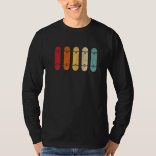 Skateboarden Skateboarder Retro SK T-shirt