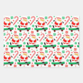 Skateboarden Skateboarder Vakantiegift Inpakpapier Vel (Voorkant 3)