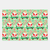 Skateboarden Skateboarder Vakantiegift Inpakpapier Vel (Voorkant)