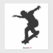     Skateboarden, skateboarders     Sticker (Vel)