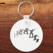 Skateboarden Sleutelhanger (Voorkant)