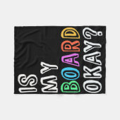 Skateboarden Snowboarding SurfSquad is mijn Boa Fleece Deken (Voorkant (Horizontaal))