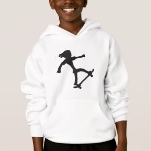 Skateboarden Stickman Hoodie