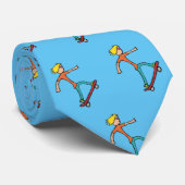Skateboarden Stropdas (Opgerold)