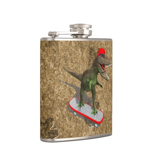 Skateboarden T-Rex Heupfles (Rechts)