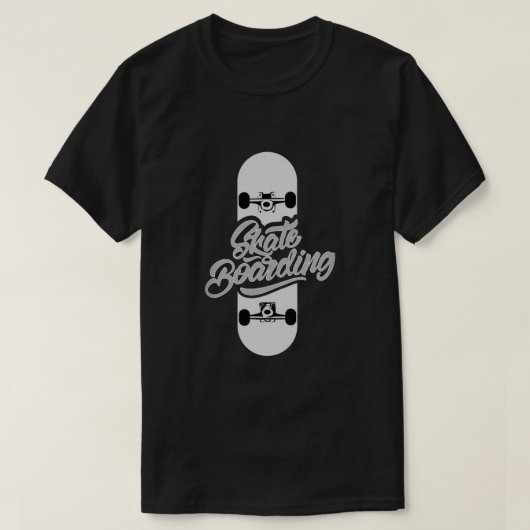 Skateboarden T-Shirt (Design voorkant)