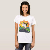 skateboarden t-shirt (Voorkant volledig)