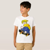 Skateboarden T-shirt (Voorkant volledig)