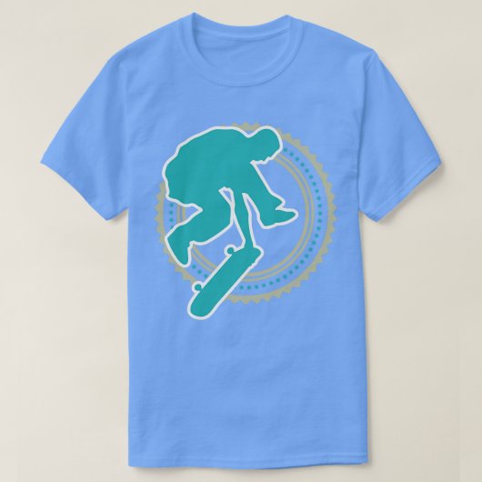 Skateboarden T-shirt (Design voorkant)