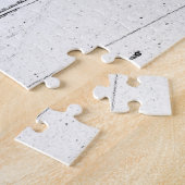 Skateboarden Trickster Sketch Legpuzzel (Zijkant)