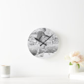 Skateboarden Trickster Sketch  Ronde Klok (Huis)