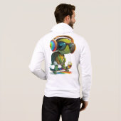 Skateboarden Turtle Hoodie (Achterkant volledig)