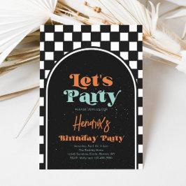 Skateboarden Uitnodiging voor verjaardag