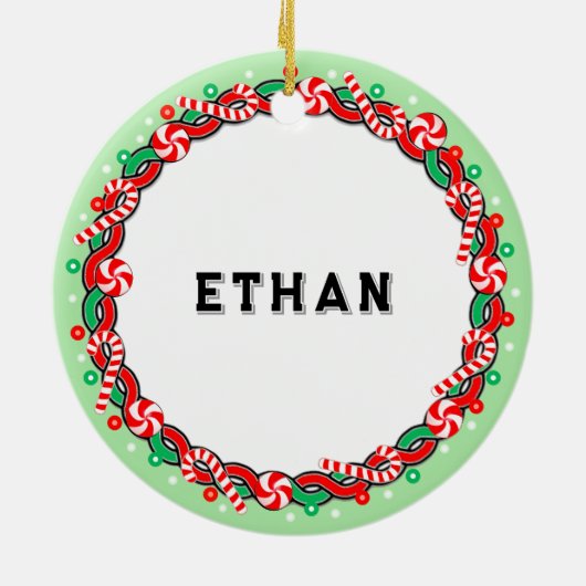 Skateboarden Vakantie Gift Keramisch Ornament (Achterkant)