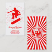 skateboarden visitekaartje (Voorkant / Achterkant)