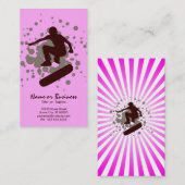 skateboarden visitekaartje (Voorkant / Achterkant)