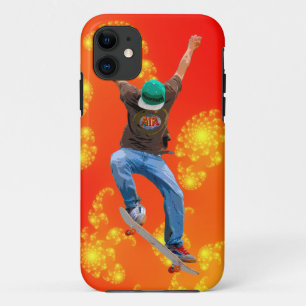 Skateboarder Action Sports Art Case-Mate iPhone Case