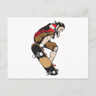 Skateboarder Briefkaart