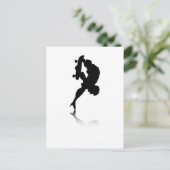Skateboarder Briefkaart (Staand voorkant)