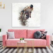 Skateboarder Canvas Afdruk (Insitu (Woonkamer))