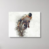 Skateboarder Canvas Afdruk (Voorkant)