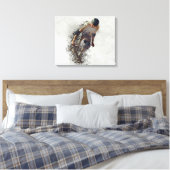 Skateboarder Canvas Afdruk (Insitu (Slaapkamer))