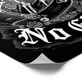 Skateboarder citaat No Grind No Glory11  Poster (Hoek)