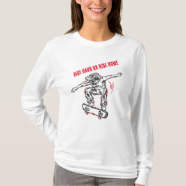 Skateboarder Doing Mid Air Skateboarden T-shirt