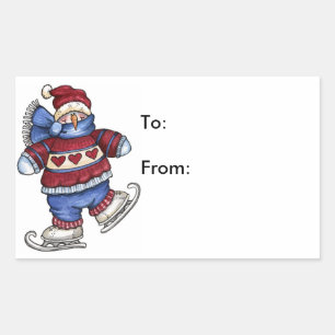 Skateboarder - Gift Labels