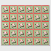 Skateboarder Holiday Gift Cadeaupapier (Vlak)