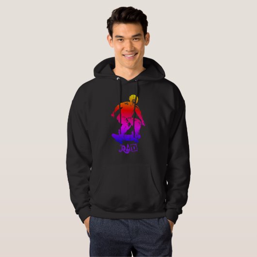 Skateboarder Hoodie (Voorkant volledig)