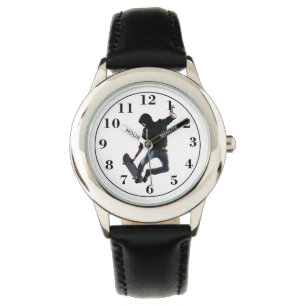 Skateboarder in Motion Kinder Watch Horloge
