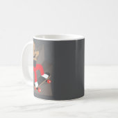 Skateboarder Koffiemok (Voorkant links)