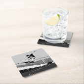 Skateboarder krijgen lucht - Skateboarder Design Kartonnen Onderzetters (Insitu)