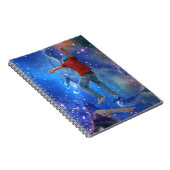 Skateboarder krijgt wat luchtactie Street Kulcha A Notitieboek (Rechterzijde)