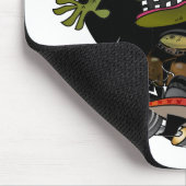 Skateboarder Mousepad Muismat (Hoek)